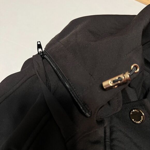 Michael Kors Women's Trench Water Resistant Hooded Raincoat Jacket Plus Sz 1X - Picture 8 of 15